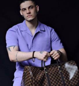 Conjunto Lv Camisa + Bolsa + Short