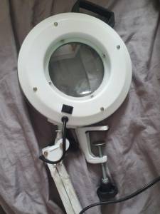 Lupa Led Apoio De Mesa Autovolt - Estek..