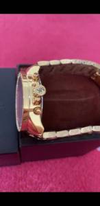 Relgio Michael Kors Feminino Fundo Rosa Completo