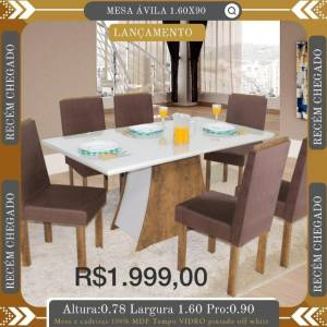 Mesa vila 1.60x90 6l