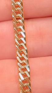 Semijoia - Pulseira Ouro Masculina