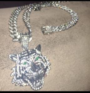 Ice Cuban E Pulseira Cravejados