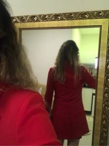 Blazer Vermelho Grosso Inverno