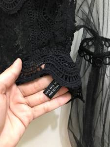 Blusa Com Renda E Transparncia Da Shein