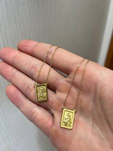 Escapulario De Ouro 18k