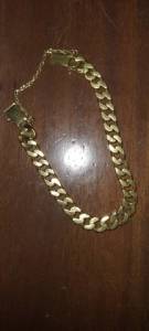 Pulseira Corrente Em Ouro 18 K