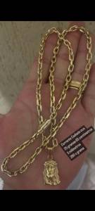 Vendo Cordo Modelo Elo Cadeado Com Pingente