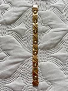 Bracelete De Ouro Novo