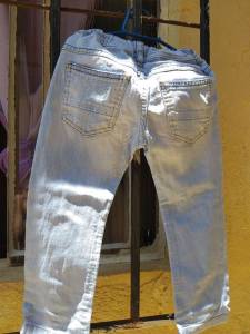 Desapego 3 Calas Jeans Menino Tamanho 3 Anos Semi Novas
