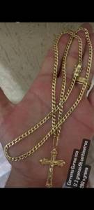 Vendo Cordo De Ouro Modelo Gurmet Com Pingente