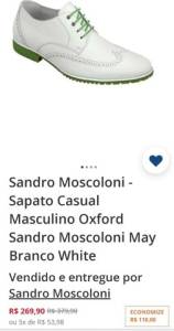 Sapato Social Couro 40