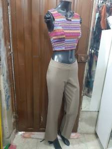 Cropped Estampa tnica - Tam. Pp