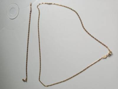 Cordo E Pulseira Masculino Joia Semi Novos.