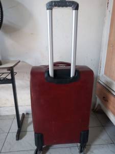 Mala De Bordo De Couro Legtimo