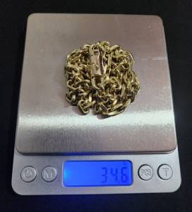 Lindo Cordo De Ouro 18k 750