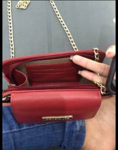 Bolsa Constance Vermelha
