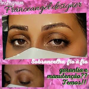 Sobrancelha Linda Fio A Fio Definitiva