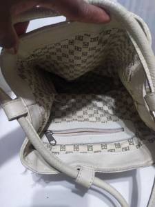 Bolsa Saco Pequena 30/25, De Couro Legtimo