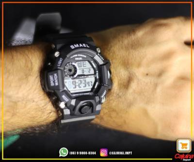 Relogio Masculino Militar Digital Prova Dagua Preto M28fdt02sd23