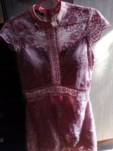 Vestido De Renda Ros