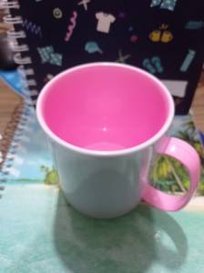 Caneca De Polmero Interior Colorido