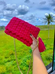 Bolsa Em Croche