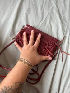 Bolsa Couro Legtimo Classe Couros