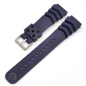 Pulseira Plstica Azul 20mm Mergulho Substituio Serve Em Vrio Modelos