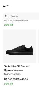 Nike Sb Chron 2 Unissex - Tam. 36