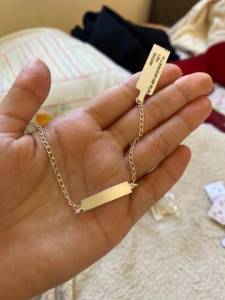 Pulseira Infantil Prata 925