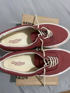 Tnis Redley Vermelho Queimado 44