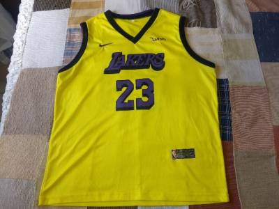 Camisa Basquete Nba Lakers Lebron James Retro