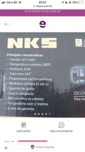 Babyliss Estrelas Nks