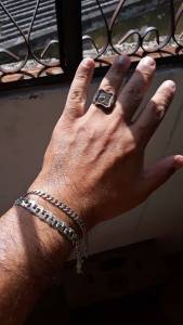 Cordes Pulseiras E Anel De Pratra