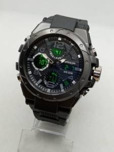 Relgio Sanda Masculino Led Noturno Aprova Dagua Original Novo Pronta Entrega