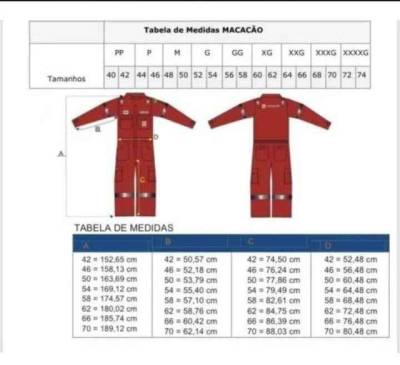 Macaco Rf Industrial Vermelho Tam 64