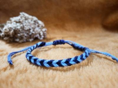 Pulseira Macrame De Fio De Algodo