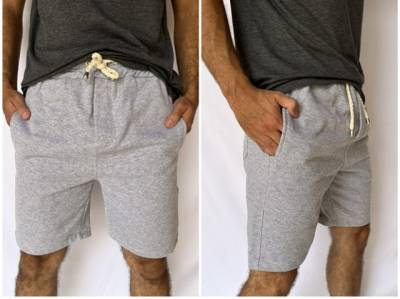Calo De Moletom Bermuda Algodo Masculina 36 Ao 48