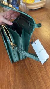 Bolsa Balenciaga Croc Effect B Crossbody