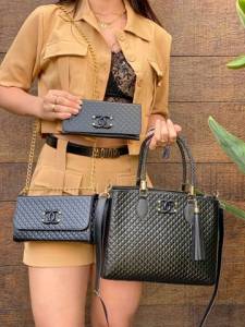 Bolsa Chanel Kit 3 Em 1