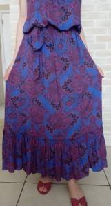 Vestido Azul Longo - Rubinella. Lindo!!!
