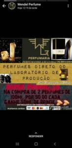 Peefumes Direto Do Laboratrio De Produo