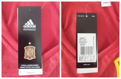 Camisa Espanha Eurocopa 2016 Adidas - Original / Oficial - Rara