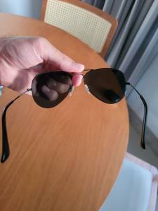 culos Rayban Aviador Preto - Usado