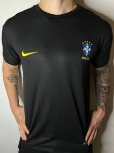 Camisa Brasil Torcedor Tecido Drifit Alta Qualidade
