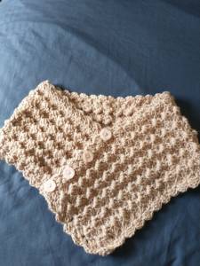 Blusa E Golade L Em Croch Feito A Mo