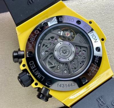 Relgio Hublot Big Bang Unico Yellow Magic Ceramic Super Clone