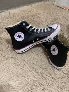 Tenis All Star Converse Chuck Taylor Cano Alto Preto