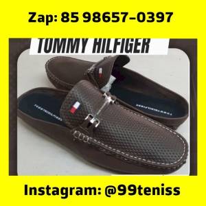 Tenis (leia Descrio) Novo Tommy Mule Couro