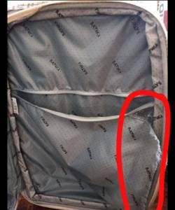 Vendo Mala Com Defeito Usada